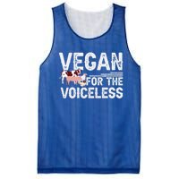 Animal Rights Veganism Plant Based Vegan For The Voiceless Gift Mesh Reversible Basketball Jersey Tank