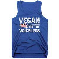 Animal Rights Veganism Plant Based Vegan For The Voiceless Gift Tank Top