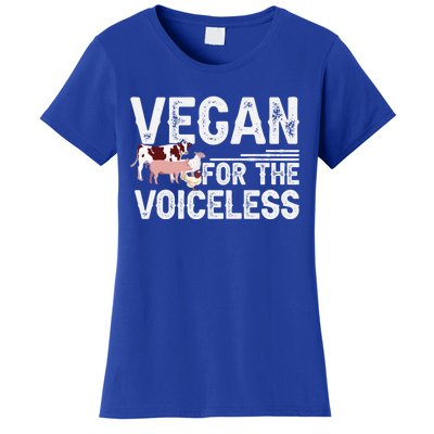 Animal Rights Veganism Plant Based Vegan For The Voiceless Gift Women's T-Shirt