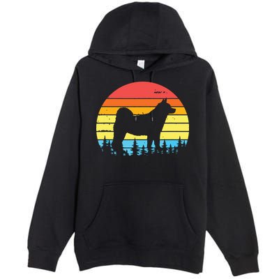 AKITA Retro Vintage Apparel Premium Pullover Hoodie