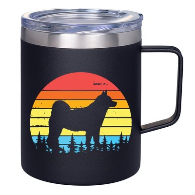 AKITA Retro Vintage Apparel 12oz Stainless Steel Coffee Mug