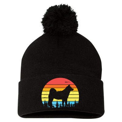 AKITA Retro Vintage Apparel Pom Pom 12in Knit Beanie