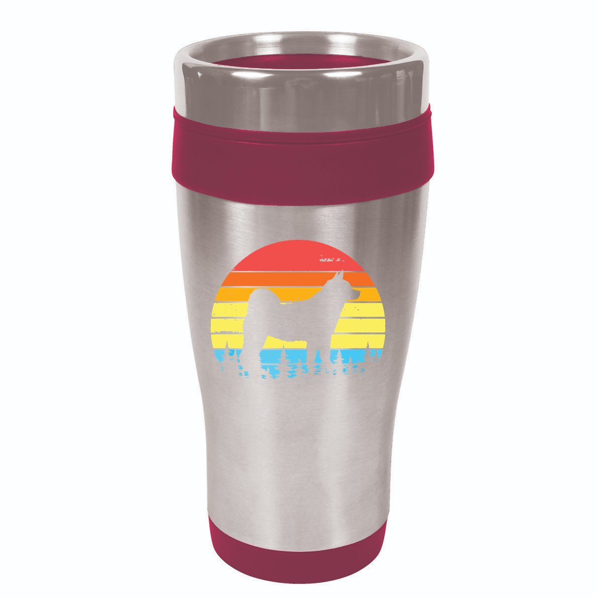 AKITA Retro Vintage Apparel 16oz Travel Tumbler
