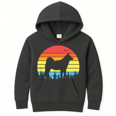 AKITA Retro Vintage Apparel Kids Hoodie