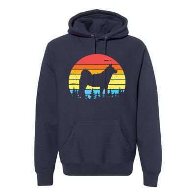 AKITA Retro Vintage Apparel Premium Hoodie