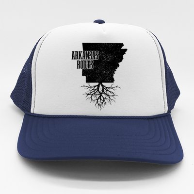 Arkansas Roots Vintage Pride State Map Gift Trucker Hat