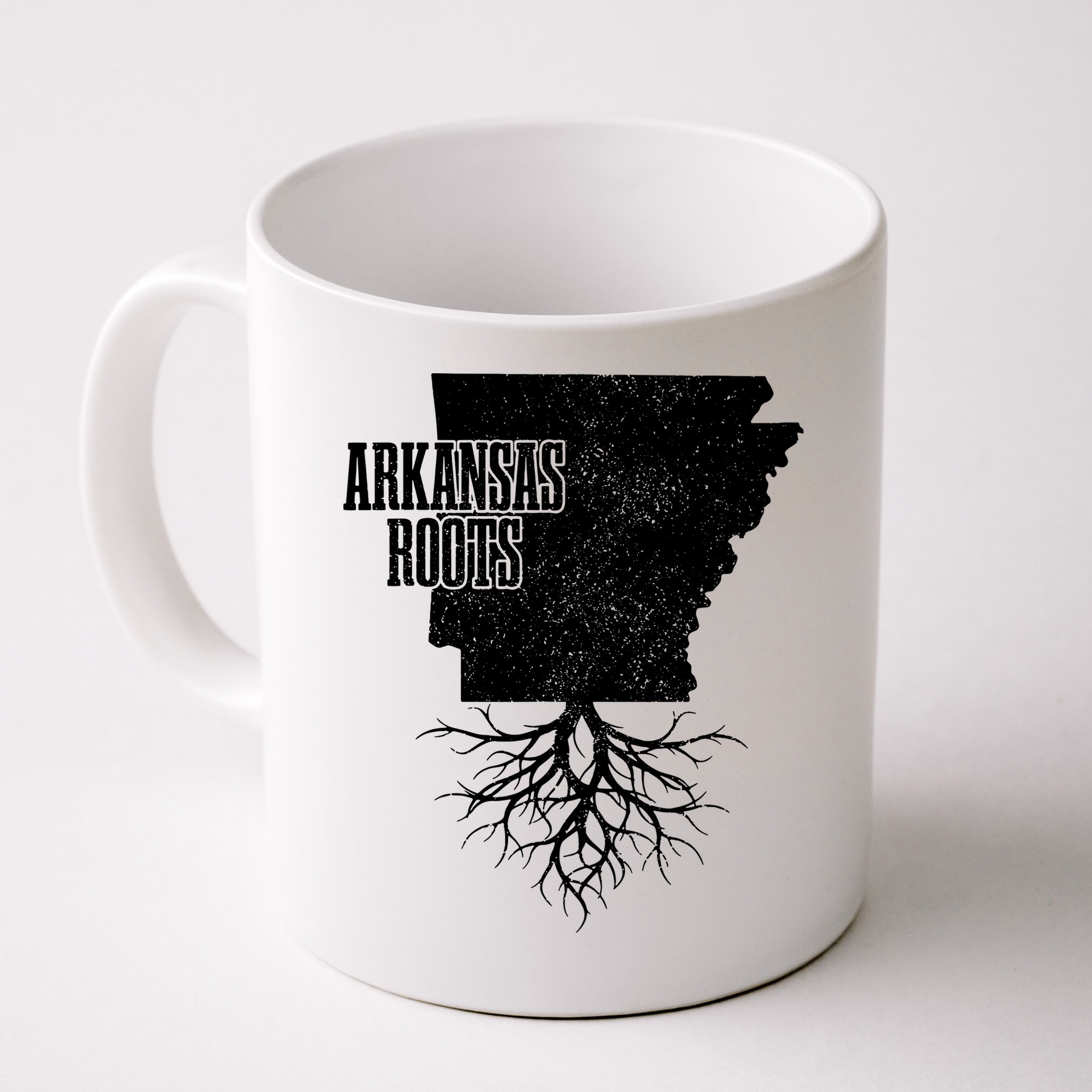 Arkansas Roots Vintage Pride State Map Gift Mug