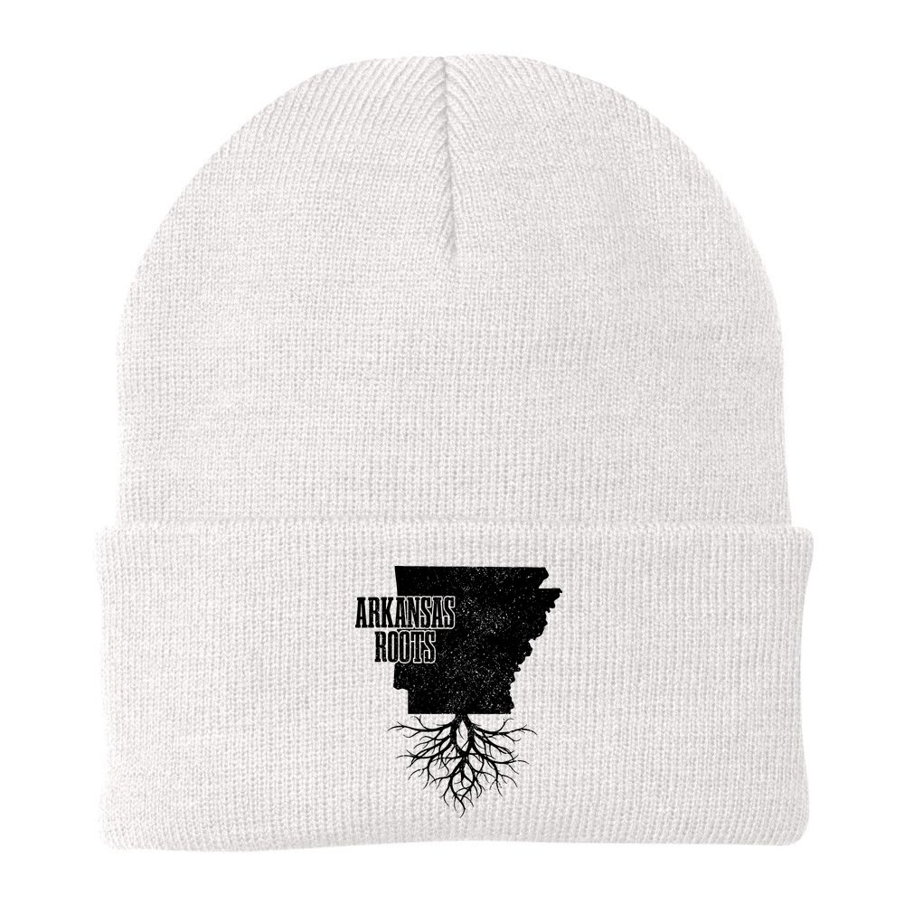 Arkansas Roots Vintage Pride State Map Gift Beanie