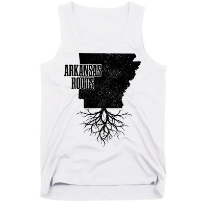 Arkansas Roots Vintage Pride State Map Gift Tank Top