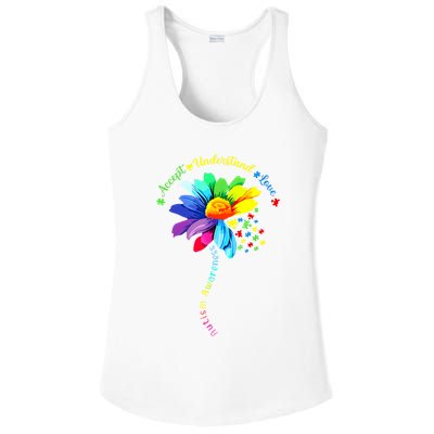 Autism Retro Vintage – Autism Awareness Ladies PosiCharge Competitor Racerback Tank