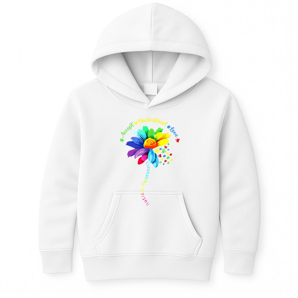 Autism Retro Vintage – Autism Awareness Kids Hoodie