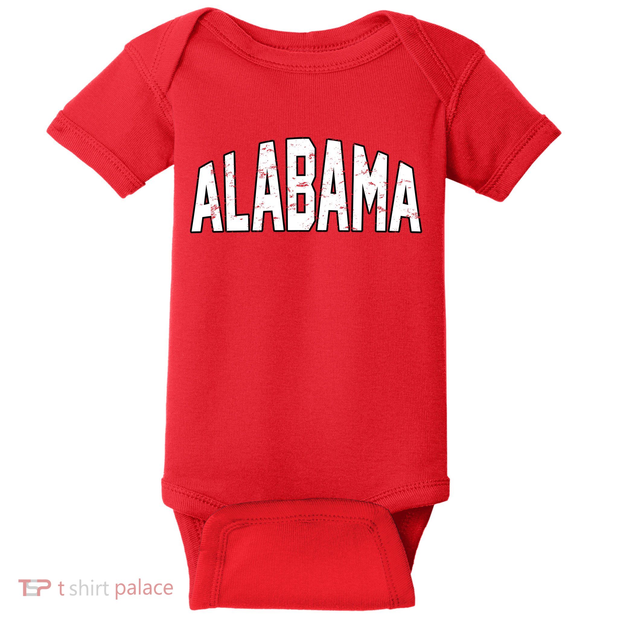 Alabama Retro Vintage Baby Bodysuit