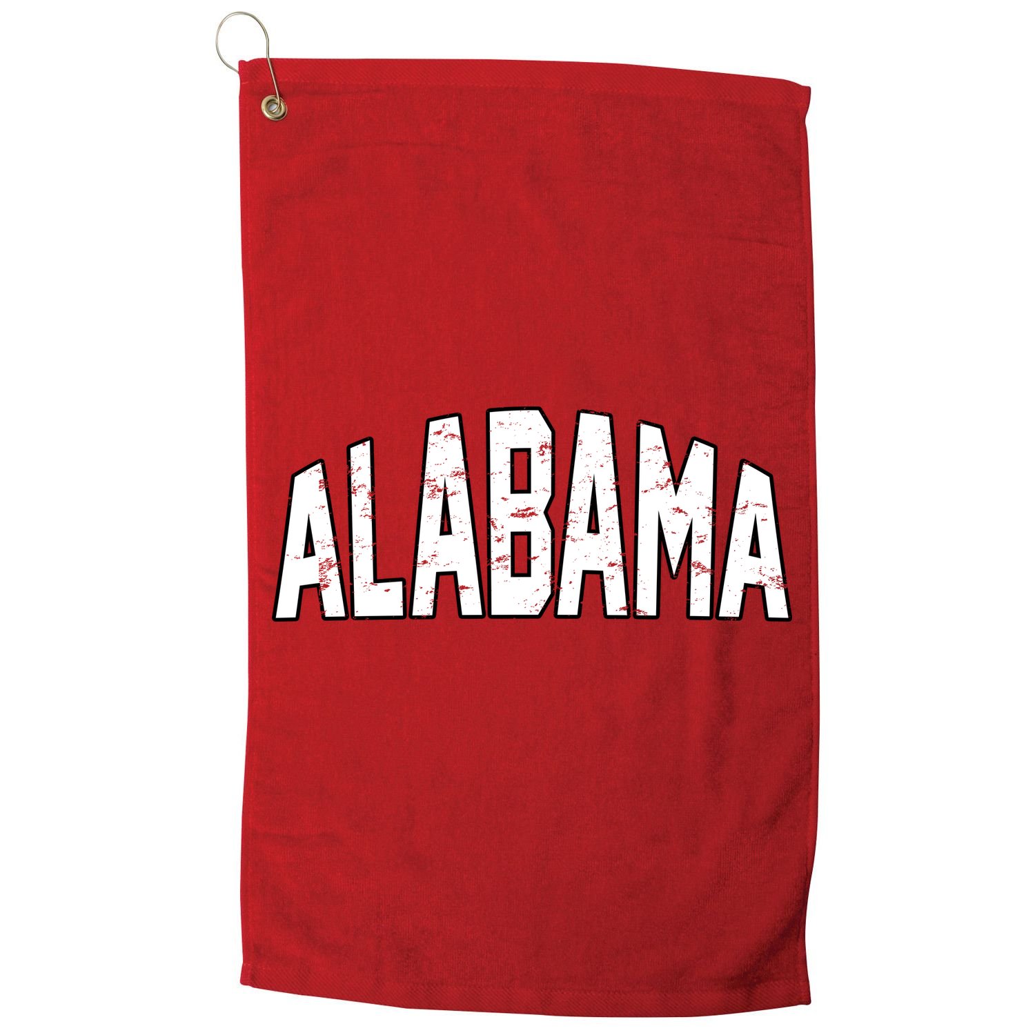 Alabama Retro Vintage Golf Towel