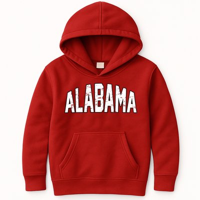 Alabama Retro Vintage Kids Hoodie