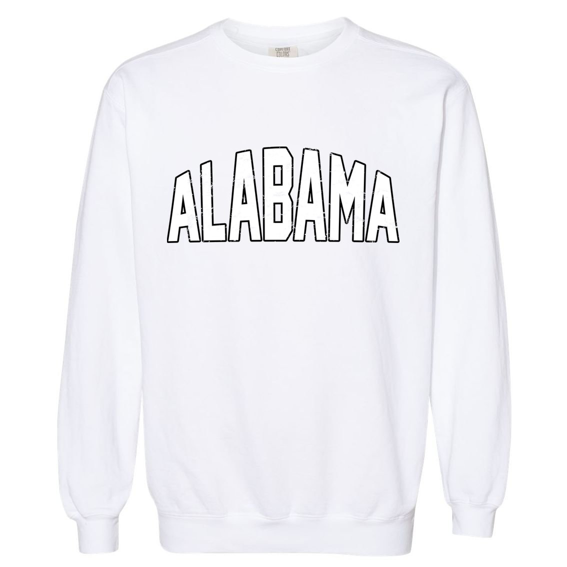 Alabama Retro Vintage Garment-Dyed Sweatshirt
