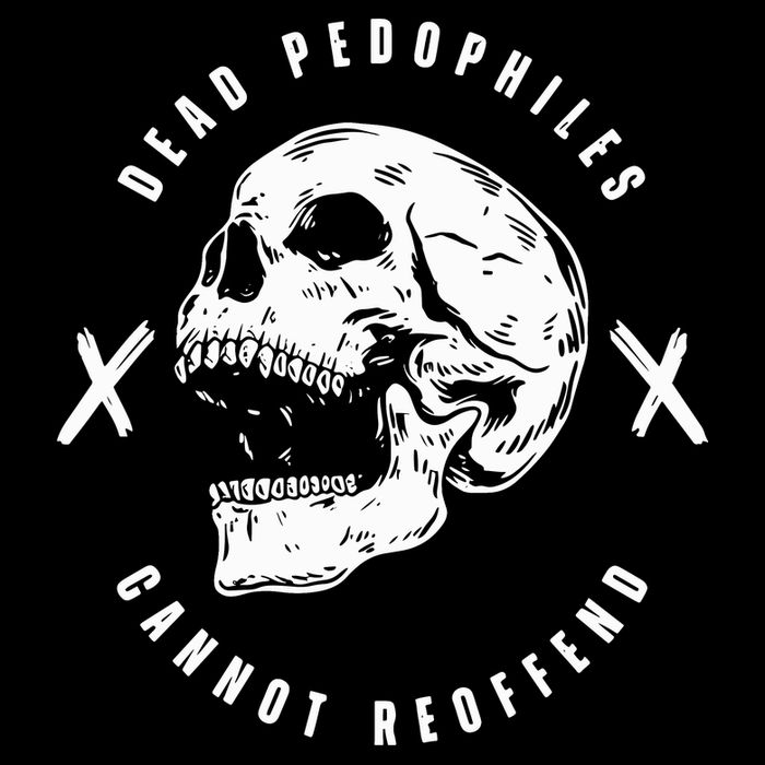 Alex Rosen Wearing Dead Pedophiles Cannot Reoffend Flat Bill Trucker Hat