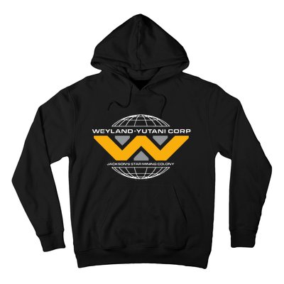 Alien Romulus Weyland Yutani Corp Mining Colony Badge Hoodie