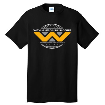 Alien Romulus Weyland Yutani Corp Mining Colony Badge Tall T-Shirt