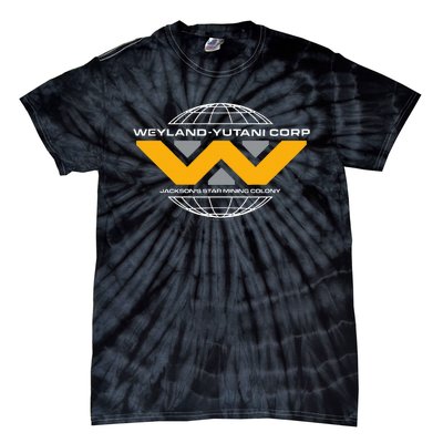 Alien Romulus Weyland Yutani Corp Mining Colony Badge Tie-Dye T-Shirt