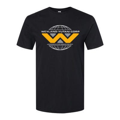 Alien Romulus Weyland Yutani Corp Mining Colony Badge Softstyle CVC T-Shirt