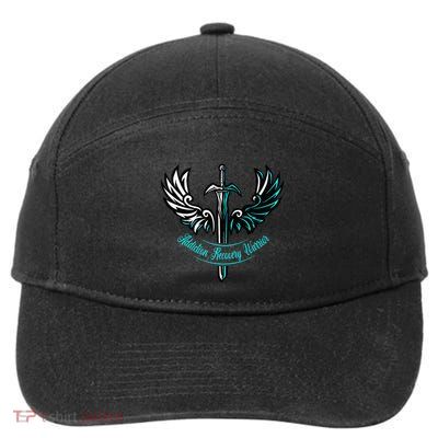 Addiction Recovery Warrior Celebrate Recovery Awareness 7-Panel Snapback Hat