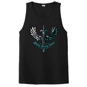 Addiction Recovery Warrior Celebrate Recovery Awareness PosiCharge Competitor Tank