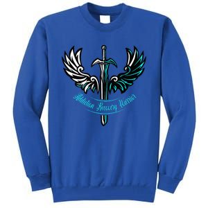 Addiction Recovery Warrior Celebrate Recovery Awareness Tall Sweatshirt