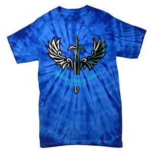 Addiction Recovery Warrior Celebrate Recovery Awareness Tie-Dye T-Shirt