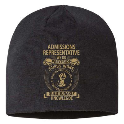 Admissions Representative We Do Precision Sustainable Beanie