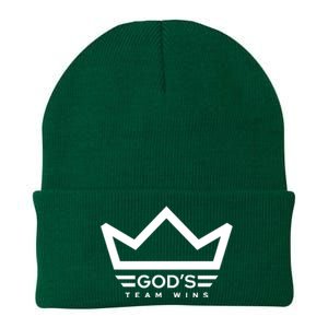 Anthony Raimondi Wearing GodS Team Wins Knit Cap Winter Beanie