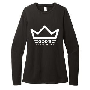 Anthony Raimondi Wearing GodS Team Wins Womens CVC Long Sleeve Shirt