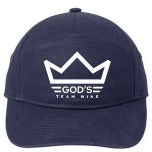 Anthony Raimondi Wearing GodS Team Wins 7-Panel Snapback Hat