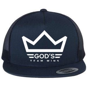 Anthony Raimondi Wearing GodS Team Wins Flat Bill Trucker Hat