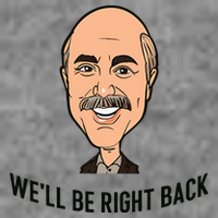 Adam Ray WeLl Be Right Back Tall Sweatshirt