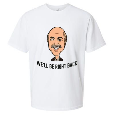 Adam Ray WeLl Be Right Back Sueded Cloud Jersey T-Shirt