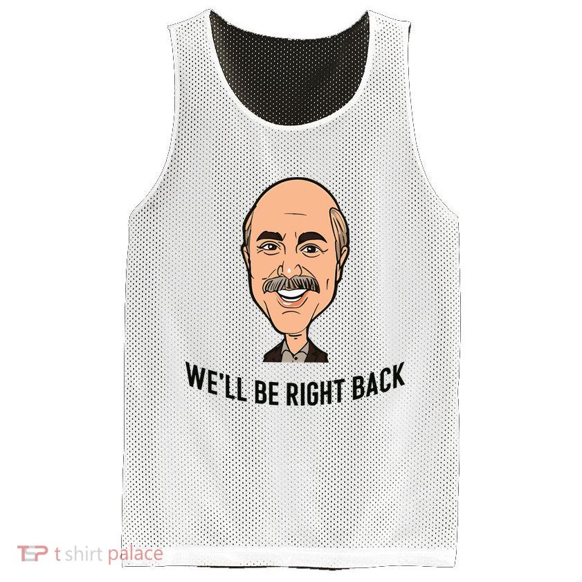 Adam Ray WeLl Be Right Back Mesh Reversible Basketball Jersey Tank