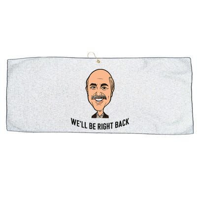 Adam Ray WeLl Be Right Back Large Microfiber Waffle Golf Towel