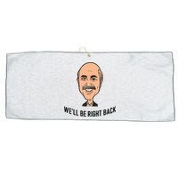 Adam Ray WeLl Be Right Back Large Microfiber Waffle Golf Towel