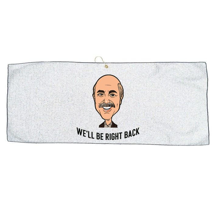 Adam Ray WeLl Be Right Back Large Microfiber Waffle Golf Towel