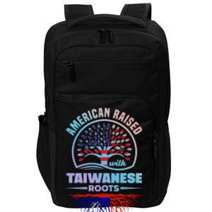 American Raised With Taiwanese Roots Taiwan Taiwanese Flag Meaningful Gift Impact Tech Backpack