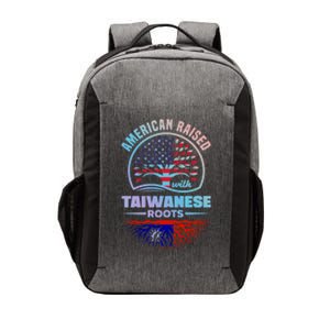 American Raised With Taiwanese Roots Taiwan Taiwanese Flag Meaningful Gift Vector Backpack