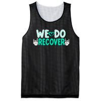 Addiction Recovery We Do Recover Mesh Reversible Basketball Jersey Tank