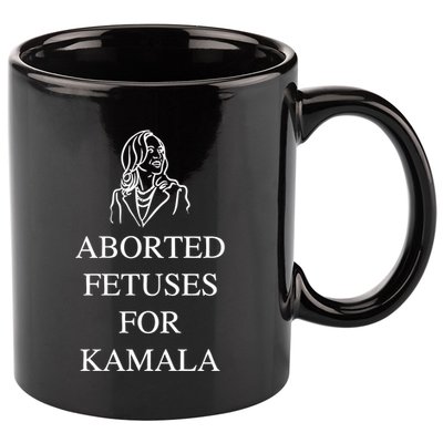Alex Rosen Wearing Aborted Fetuses For Kamala 11oz C Handle Ceramic Mug