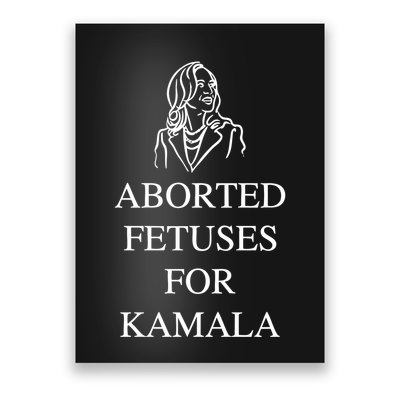 Alex Rosen Wearing Aborted Fetuses For Kamala Poster
