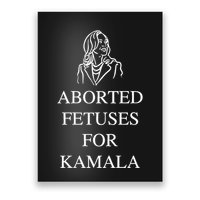 Alex Rosen Wearing Aborted Fetuses For Kamala Poster