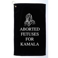 Alex Rosen Wearing Aborted Fetuses For Kamala Golf Towel