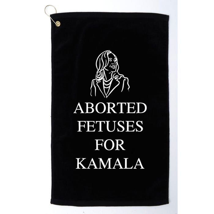 Alex Rosen Wearing Aborted Fetuses For Kamala Golf Towel