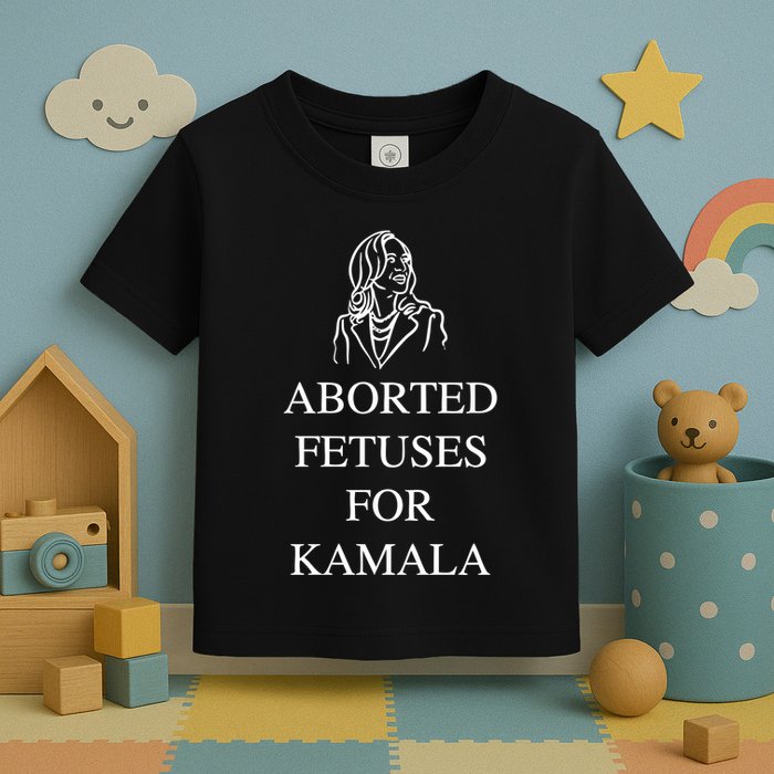 Alex Rosen Wearing Aborted Fetuses For Kamala Toddler T-Shirt