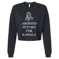 Alex Rosen Wearing Aborted Fetuses For Kamala Cropped Pullover Crew