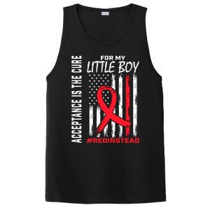 Acceptance Redinstead Wear Red Instead Autism Son Little Meaningful Gift PosiCharge Competitor Tank